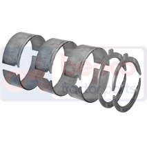 MAIN BEARING SET 0.030''-0.762mm, Fendt, Farmer 300 - 307LSA, Engine and components, Crankshaft and Flywheel, Landing Pad, F285200210100X4, F385200210190X2, , MAIN BEARING SET 0.030''-0.762mm, 22/2-93C, F285200210100X4, F385200210190X2, , 0.00 kg