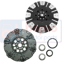 CLUTCH KIT , Case-IH, 55 - 1255XL, Clutch, Clutch assembly and plate, Clutch kit, B507061, B507062, , CLUTCH KIT , 25/200-1120KT, B507061, B507062, , 0.00 kg