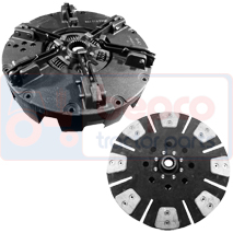 CLUTCH ASSEMBLY , Case-IH, 55 - 1255XL, Clutch, Clutch assembly and plate, Clutch kit, 1964060C2, , CLUTCH ASSEMBLY , 25/200-120K, 1964060C2, , 0.00 kg