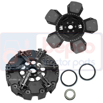 CLUTCH KIT , Case-IH, Clutch, Clutch assembly and plate, Clutch kit, B512293, , CLUTCH KIT , 25/200-1245KT, B512293, , 0.00 kg