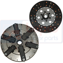 CLUTCH ASSEMBLY , Zetor, Clutch, Clutch assembly and plate, Clutch kit, 628301409, , CLUTCH ASSEMBLY , 37/200-1952K, 628301409, , 0.00 kg