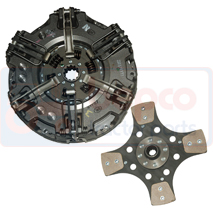 CLUTCH ASSEMBLY , John Deere, 5010 - 5310 (USA), Clutch, Clutch assembly and plate, Clutch kit, 628305909, ER195745, , CLUTCH ASSEMBLY , 26/200-286K, 628305909, ER195745, , 0.00 kg