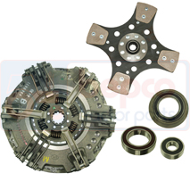 CLUTCH ASSEMBLY COMPLETED , John Deere, 5010 - 5510 (Europe), Clutch, Clutch assembly and plate, Clutch kit, ER195745, , CLUTCH ASSEMBLY COMPLETED , 26/200-286KT, ER195745, , 0.00 kg