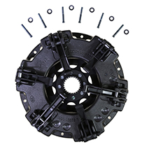 CLUTCH , Case-IH, C - C70, Clutch, Clutch assembly and plate, Clutch assembly, 130100160004, 132000020002, , CLUTCH , 25/200-305, 130100160004, 132000020002, , 31.15 kg