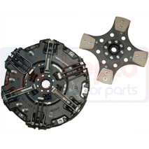 CLUTCH ASSEMBLY , New Holland, LM - LM630, Clutch, Clutch assembly and plate, Clutch kit, 47134900, , CLUTCH ASSEMBLY , 23/200-365K, 47134900, , 28.00 kg