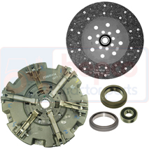 CLUTCH ASSEMBLY COMPLETED , John Deere, 3010 - 3310X, Clutch, Clutch assembly and plate, Clutch kit, , CLUTCH ASSEMBLY COMPLETED , 26/200-417KT, , 0.00 kg