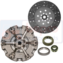 CLUTCH ASSEMBLY COMPLETED , John Deere, 3010 - 3310X, Clutch, Clutch assembly and plate, Clutch kit, , CLUTCH ASSEMBLY COMPLETED , 26/200-418KT, , 0.00 kg