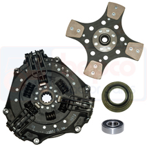 CLUTCH ASSEMBLY COMPLETED , John Deere, 5015 - 5615V, Clutch, Clutch assembly and plate, Clutch kit, , CLUTCH ASSEMBLY COMPLETED , 26/200-421KT, , 0.00 kg