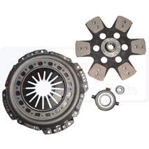 CLUTCH ASSEMBLY , JCB, Clutch, Clutch assembly and plate, Clutch kit, AL5395R, , CLUTCH ASSEMBLY , 45/200-452K, AL5395R, , 20.90 kg