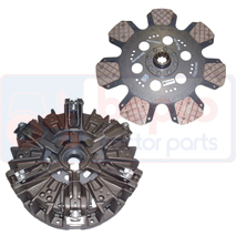 CLUTCH ASSEMBLY , Fendt, Clutch, Clutch assembly and plate, Clutch kit, , CLUTCH ASSEMBLY , 22/200-550K, , 33.00 kg