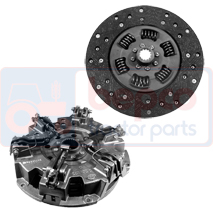 CLUTCH KIT , Case-IH, 33 - 633, Clutch, Clutch assembly and plate, Clutch kit, 1964054C1, , CLUTCH KIT , 25/200-55K, 1964054C1, , 33.00 kg