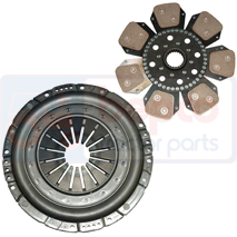 CLUTCH ASSEMBLY , Massey Ferguson, 3000 - 3055, Clutch, Clutch assembly and plate, Clutch kit, 33713903M91, , CLUTCH ASSEMBLY , 30/200-730K, 33713903M91, , 20.70 kg