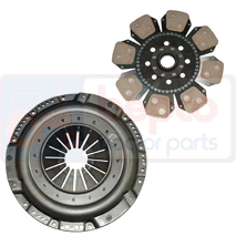 CLUTCH ASSEMBLY , Massey Ferguson, Clutch, Clutch assembly and plate, Clutch kit, 635141009, , CLUTCH ASSEMBLY , 30/200-750K, 635141009, , 0.00 kg