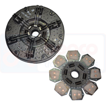 CLUTCH ASSEMBLY , Steyr, Clutch, Clutch assembly and plate, Clutch kit, 3580944M92, 3713264M91, , CLUTCH ASSEMBLY , 30/200-76K, 3580944M92, 3713264M91, , 48.00 kg