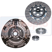 CLUTCH ASSEMBLY COMPLETED , Massey Ferguson, 100 - 145, Clutch, Clutch assembly and plate, Clutch kit, , CLUTCH ASSEMBLY COMPLETED , 30/200-7KT, , 0.00 kg