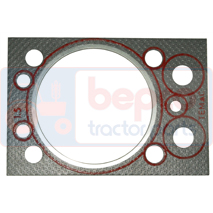 CYLINDER HEAD GASKET 1.5mm , Zetor, Engine and components, Gasket, Gasket, 69010571, , CYLINDER HEAD GASKET 1.5mm , 37/2002, 69010571, , 0.05 kg