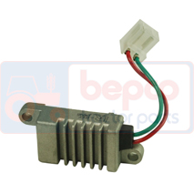 REGULATEUR , Fiat, Electrical components, Alternator, Alternator parts, 64808140, , REGULATEUR , 62/205/04036, 64808140, , 0.00 kg