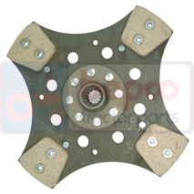 PTO PLATE / LOOSE , John Deere, 5000 - 5400N (Europe), Clutch, Clutch assembly and plate, PTO disc, AL120118, ER199071, , PTO PLATE / LOOSE , 26/212-283, AL120118, ER199071, , 1.75 kg