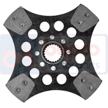 PTO PLATE / MOUNTED , Case-IH, Classique - 624, Clutch, Clutch assembly and plate, PTO disc, 135507A1, 135507A2, 1964088C1, 3058404R93, , PTO PLATE / MOUNTED , 25/212-32, 135507A1, 135507A2, 1964088C1, 3058404R93, , 1.50 kg