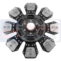 CLUTCH PLATE / MOUNTED , 25/221-120, 3230720EX, 3230720R2, 3230720R3, 3230720R4, , 4.84 kg