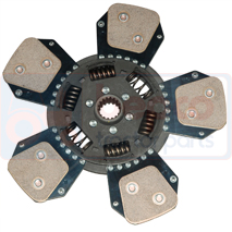 CLUTCH PLATE / LOOSE , Steyr, M - M9078 (01/99->), Clutch, Clutch assembly and plate, Main disc, 140100160005, 140100160012, , CLUTCH PLATE / LOOSE , 25/221-181, 140100160005, 140100160012, , 3.80 kg