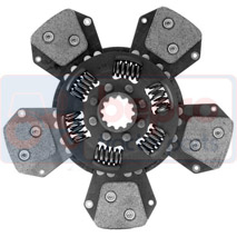 CLUTCH PLATE / MOUNTED , Case-IH, PJ - PJV75, Clutch, Clutch assembly and plate, Main disc, 328033711, , CLUTCH PLATE / MOUNTED , 25/221-185, 328033711, , 2.66 kg