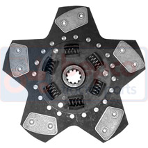 CLUTCH PLATE / LOOSE , Case-IH, Clutch, Clutch assembly and plate, Main disc, 3074827R91, AAU2906, , CLUTCH PLATE / LOOSE , 25/221-186, 3074827R91, AAU2906, , 2.45 kg