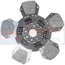 CLUTCH PLATE / MOUNTED , Renault / Claas, 50 - 50-12LB, Clutch, Clutch assembly and plate, Main disc, 6000102771, 6000103839, , CLUTCH PLATE / MOUNTED , 28/221-208L, 6000102771, 6000103839, , 0.00 kg