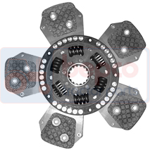 CLUTCH PLATE / MOUNTED , Renault / Claas, 90 - 90-32TX, Clutch, Clutch assembly and plate, Main disc, 6005028827, 7700051101, 7700061790, , CLUTCH PLATE / MOUNTED , 28/221-219L, 6005028827, 7700051101, 7700061790, , 3.70 kg