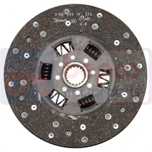 CLUTCH PLATE / MOUNTED , Fiat, 76 - 55-76FDT, Clutch, Clutch assembly and plate, Main disc, 325011717, 5169423, , CLUTCH PLATE / MOUNTED , 23/221-357, 325011717, 5169423, , 2.15 kg