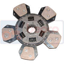 CLUTCH PLATE / MOUNTED , Fiat, 66 - 80-66DT, Clutch, Clutch assembly and plate, Main disc, , CLUTCH PLATE / MOUNTED , 23/221-360, , 2.40 kg