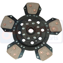 CLUTCH PLATE / LOOSE , Massey Ferguson, 300 - 352, Clutch, Clutch assembly and plate, Main disc, 1693883M91, , CLUTCH PLATE / LOOSE , 30/221-37, 1693883M91, , 3.50 kg