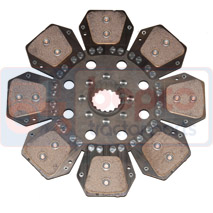 CLUTCH PLATE / MOUNTED , Fiat, Clutch, Clutch assembly and plate, Main disc, 331012910, 5143411, , CLUTCH PLATE / MOUNTED , 23/221-370, 331012910, 5143411, , 2.70 kg