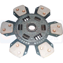 CLUTCH PLATE / LOOSE , Case-IH, Maxxum - Maxxum125, Clutch, Clutch assembly and plate, Main disc, 5196055, , CLUTCH PLATE / LOOSE , 54/221-398, 5196055, , 4.70 kg