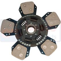 MAIN DISC /LOOSE , Hurlimann, XT - XT95, Clutch, Clutch assembly and plate, Main disc, 00127095310, , MAIN DISC /LOOSE , 29/221-534, 00127095310, , 3.95 kg