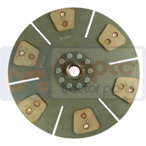 CLUTCH PLATE / LOOSE , Zetor, Clutch, Clutch assembly and plate, Main disc, , CLUTCH PLATE / LOOSE , 37/221-814, , 2.94 kg