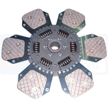 CLUTCH PLATE / MOUNTED , Zetor, Clutch, Clutch assembly and plate, Main disc, , CLUTCH PLATE / MOUNTED , 37/221-822, , 4.20 kg