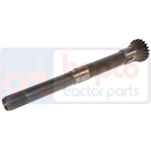 MAIN SHAFT , John Deere, 30 - 1630VU, Transmission, Gear box, Intake shaft, T22219, , MAIN SHAFT , 26/255-5, T22219, , 3.30 kg