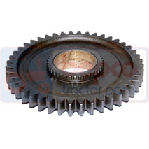 GEAR REVERSE , Massey Ferguson, 300 - 384AP, Transmission, Gear box, Clutch shaft, 1686468M91, , GEAR REVERSE , 30/285-7, 1686468M91, , 3.00 kg