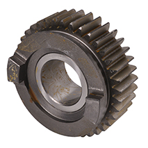 GEAR 38Z, New Holland, TS6000 Brasil - TS6020 (Brasil), Transmission, Gear box, Countershaft, 81864321, 81874584, F1NN7Z420AA, , GEAR 38Z, 54/288-14, 81864321, 81874584, F1NN7Z420AA, , 2.89 kg