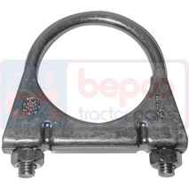 EXHAUST CLAMP 45MM , New Holland, TNS - TN70S, Inlet and exhaust, Exhaust, Exhaust clamp, 83910874, D6NN5252E, , EXHAUST CLAMP 45MM , 70/2935-45, 83910874, D6NN5252E, , 0.13 kg