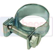CLAMP MINI STANDARD ABA Ø 15mm, Universal accessories, Splines, Clamp for tube, Exhaust clamp mini standard ABA - Alizink, , CLAMP MINI STANDARD ABA Ø 15mm, 70/2941-015, , 0.01 kg