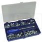 KLAMP ASSORTEMENT 120 PC ABA, Universal accessories, Splines, Clamp for tube, Workshop clip