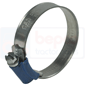 ALUZINK EXHAUST CLAMP ABA NOVA Ø 58-75, Universal accessories, Splines, Clamp for tube, Aluzink exhaust clamp ABA-NOVA