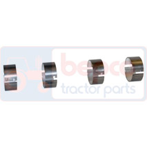 CONROD BEARING SET , Massey Ferguson, 100 - 122, Engine and components, Conrod and related parts, Connecting rod bushing, 736915M91, 85037, , CONROD BEARING SET , 30/3-10, 736915M91, 85037, , 0.21 kg