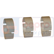 CONROD BEARING SET 0.010''-0.25mm, John Deere, 40 - 2040 (USA), Engine and components, Conrod and related parts, Connecting rod bushing, AR76129(X3), AT21124(X3), B930A, RE27349(X3), , CONROD BEARING SET 0.010''-0.25mm, 26/3-12A, AR76129(X3), AT21124(X3), B930A, RE27349(X3), , 0.00 kg