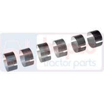 CONROD BEARING SET 0.020''-0.51mm, Case-IH, 55 - 955XL, Engine and components, Conrod and related parts, Connecting rod bushing, 3056879R11(X6), 3056879R11X6, , CONROD BEARING SET 0.020''-0.51mm, 25/3-26B, 3056879R11(X6), 3056879R11X6, , 0.65 kg