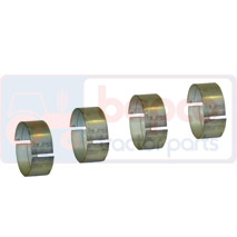 CONROD BEARING SET 0.015''-0.38mm, JCB, Engine and components, Conrod and related parts, Connecting rod bushing, 02392004, , CONROD BEARING SET 0.015''-0.38mm, 45/3-290A, 02392004, , 0.20 kg