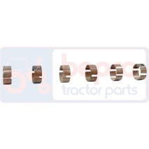 CONROD BEARING SET 0.020''-0.51mm, New Holland, Engine and components, Conrod and related parts, Connecting rod bushing, 83906784, 83906784(6X), DFPN621183906784E(6X), DFPN6211E, , CONROD BEARING SET 0.020''-0.51mm, 24/3-36B, 83906784, 83906784(6X), DFPN621183906784E(6X), DFPN6211E, , 1.04 kg