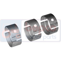 CONROD BEARING SET , New Holland, TNNA - TN75NA, Engine and components, Conrod and related parts, Connecting rod bushing, 3X1930181, , CONROD BEARING SET , 54/3-67, 3X1930181, , 0.00 kg